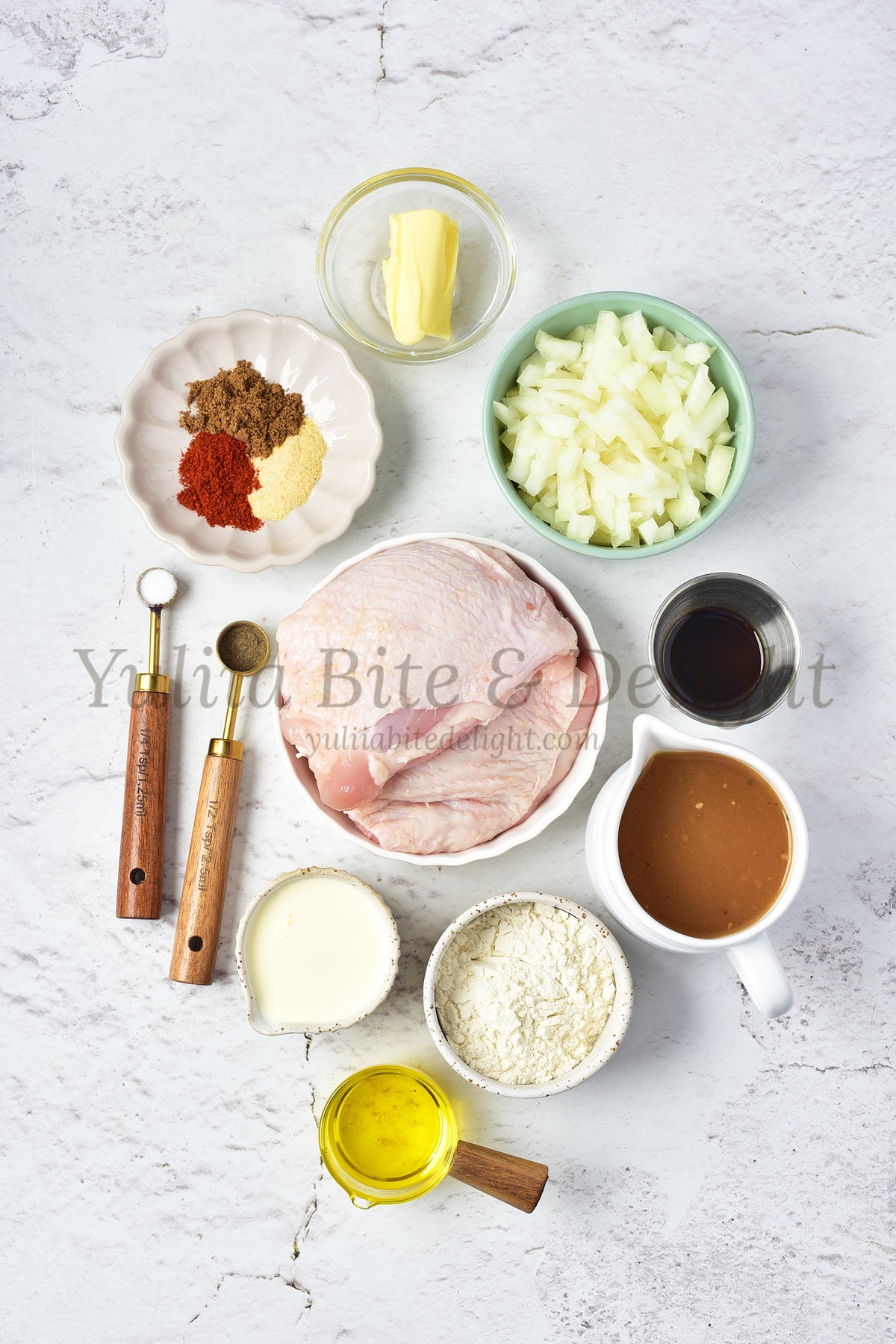 Smothered Chicken - Set 2 of 5