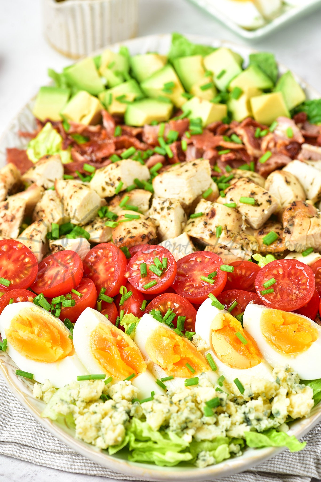 Cobb Salad with Maple Mustard Dressing