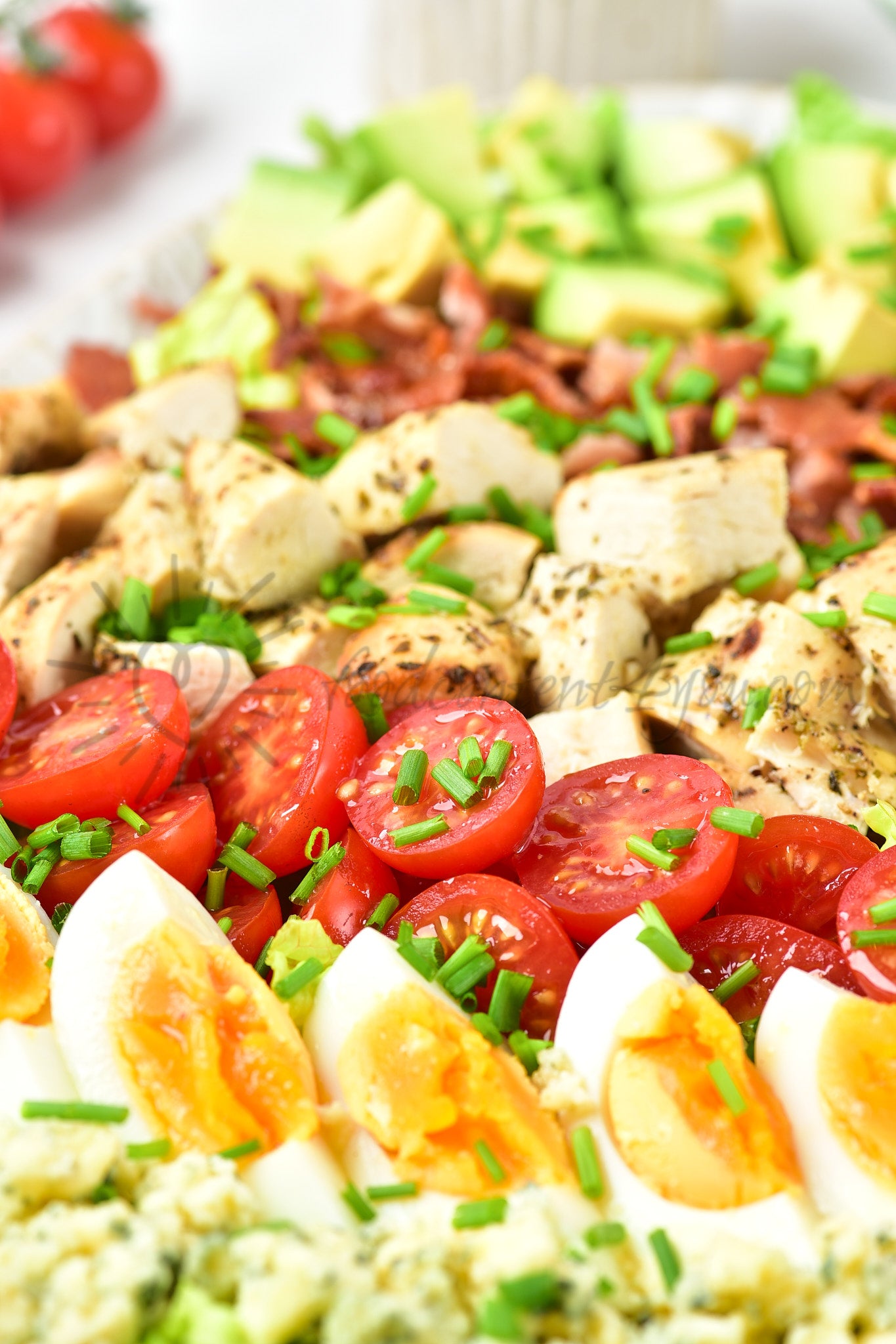 Cobb Salad with Maple Mustard Dressing