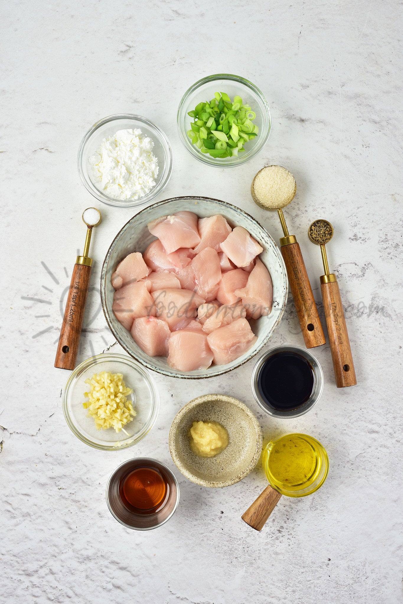 Mongolian Chicken - Set 1 of 5