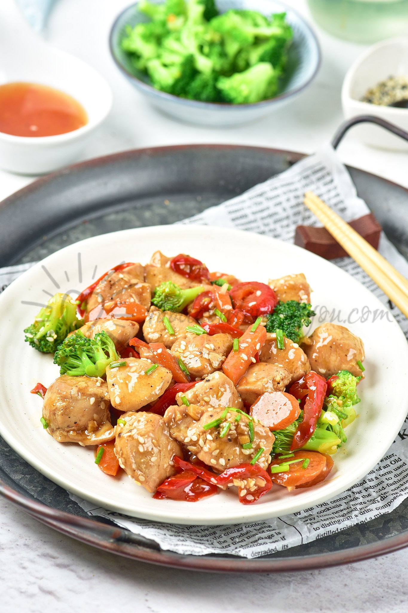 Easy Chicken Stir Fry - Set 5 of 5
