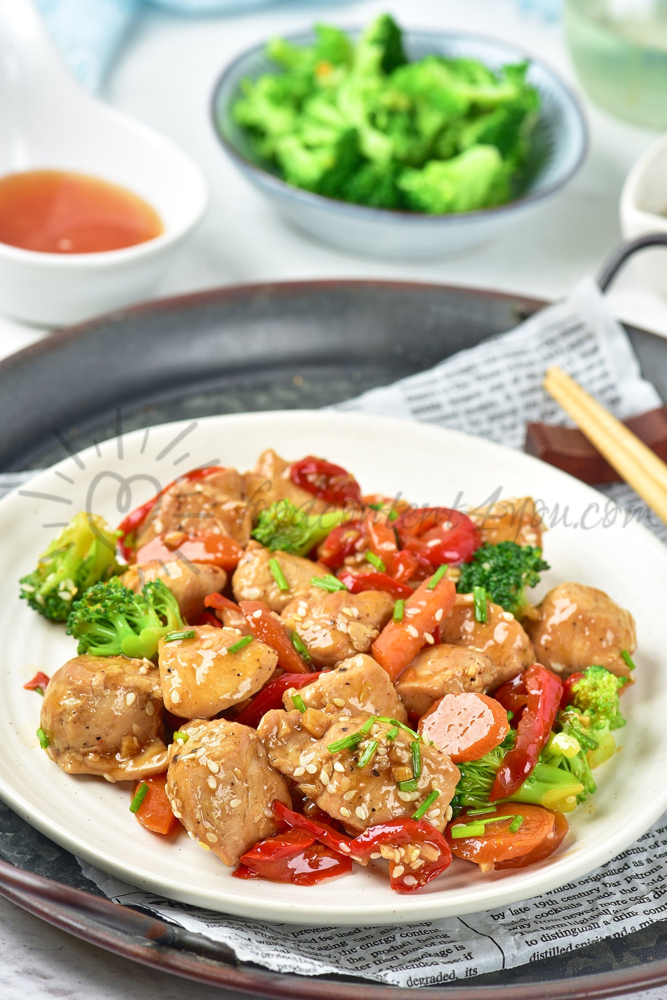 Easy Chicken Stir Fry - Set 5 of 5