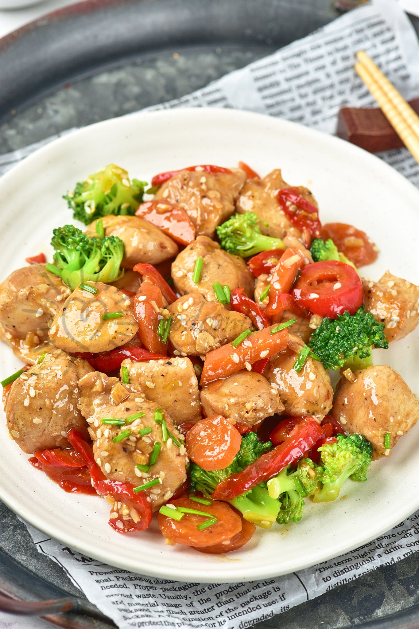 Easy Chicken Stir Fry - Set 5 of 5