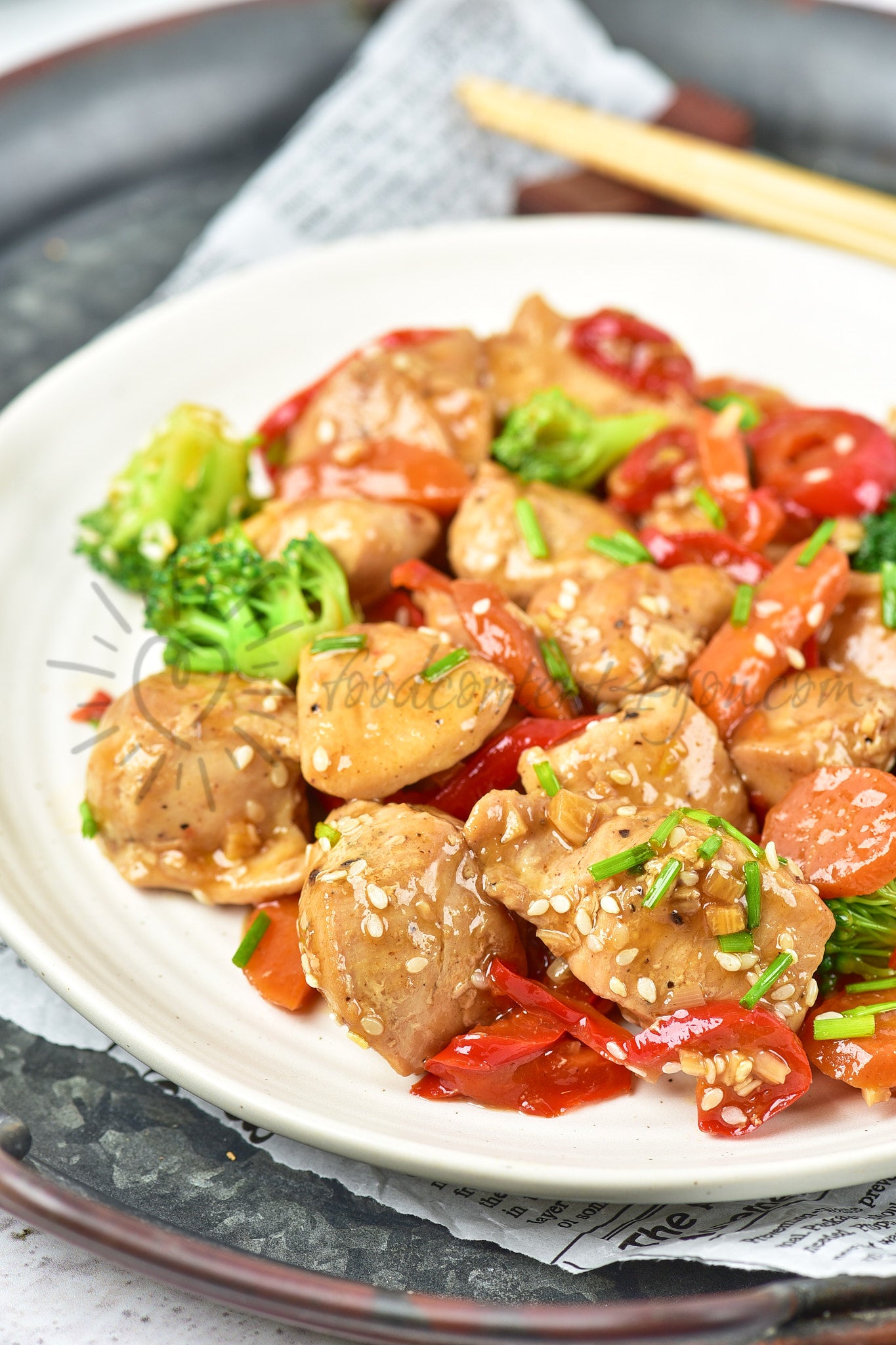 Easy Chicken Stir Fry - Set 5 of 5