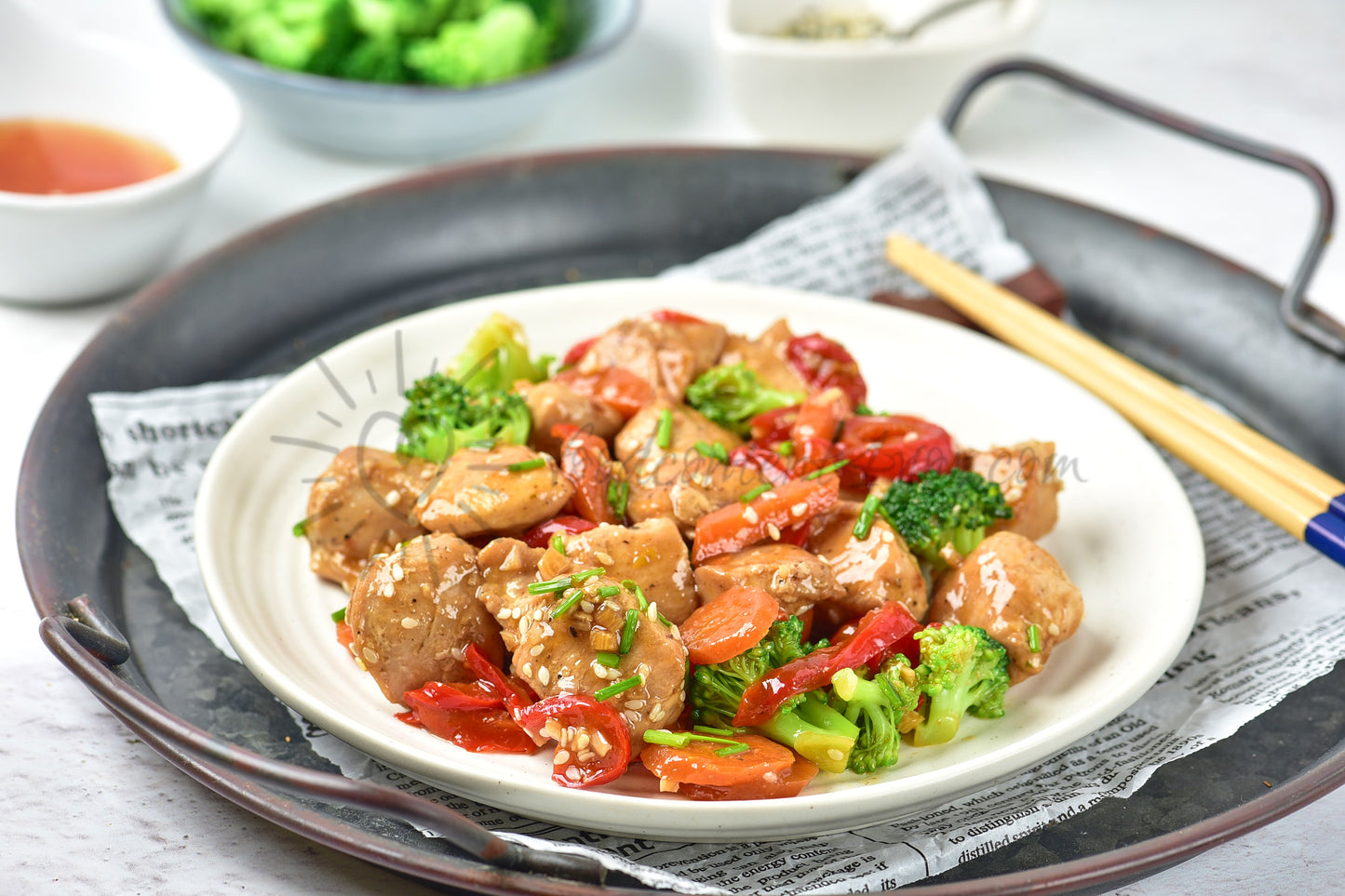 Easy Chicken Stir Fry - Set 5 of 5