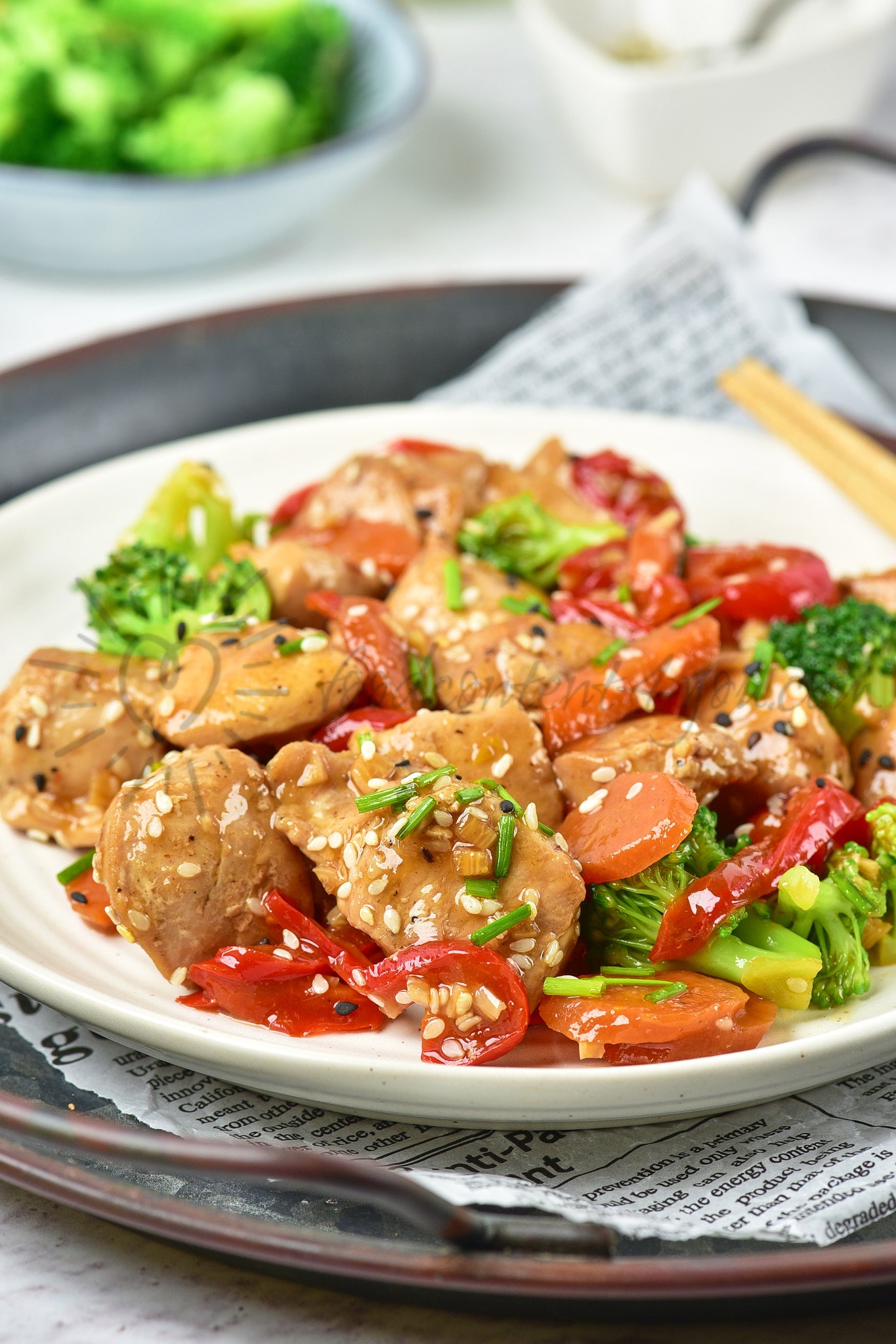 Easy Chicken Stir Fry - Set 5 of 5