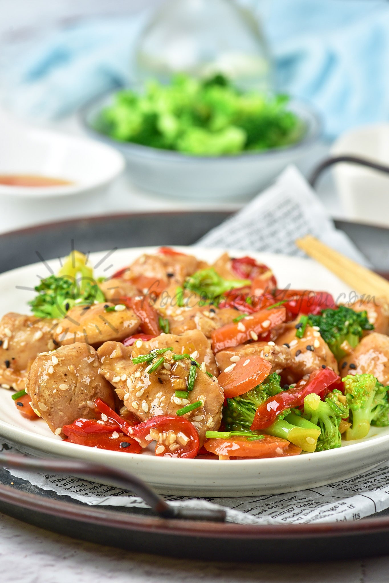Easy Chicken Stir Fry - Set 5 of 5