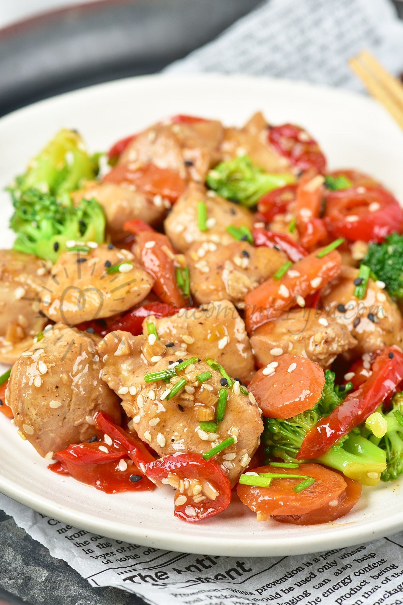Easy Chicken Stir Fry - Set 5 of 5
