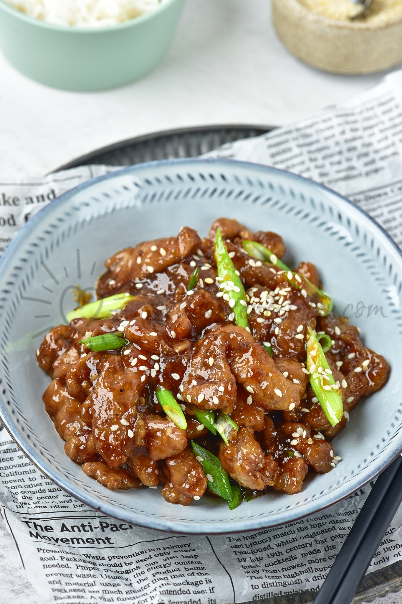 Mongolian Beef - Set 1 of 5