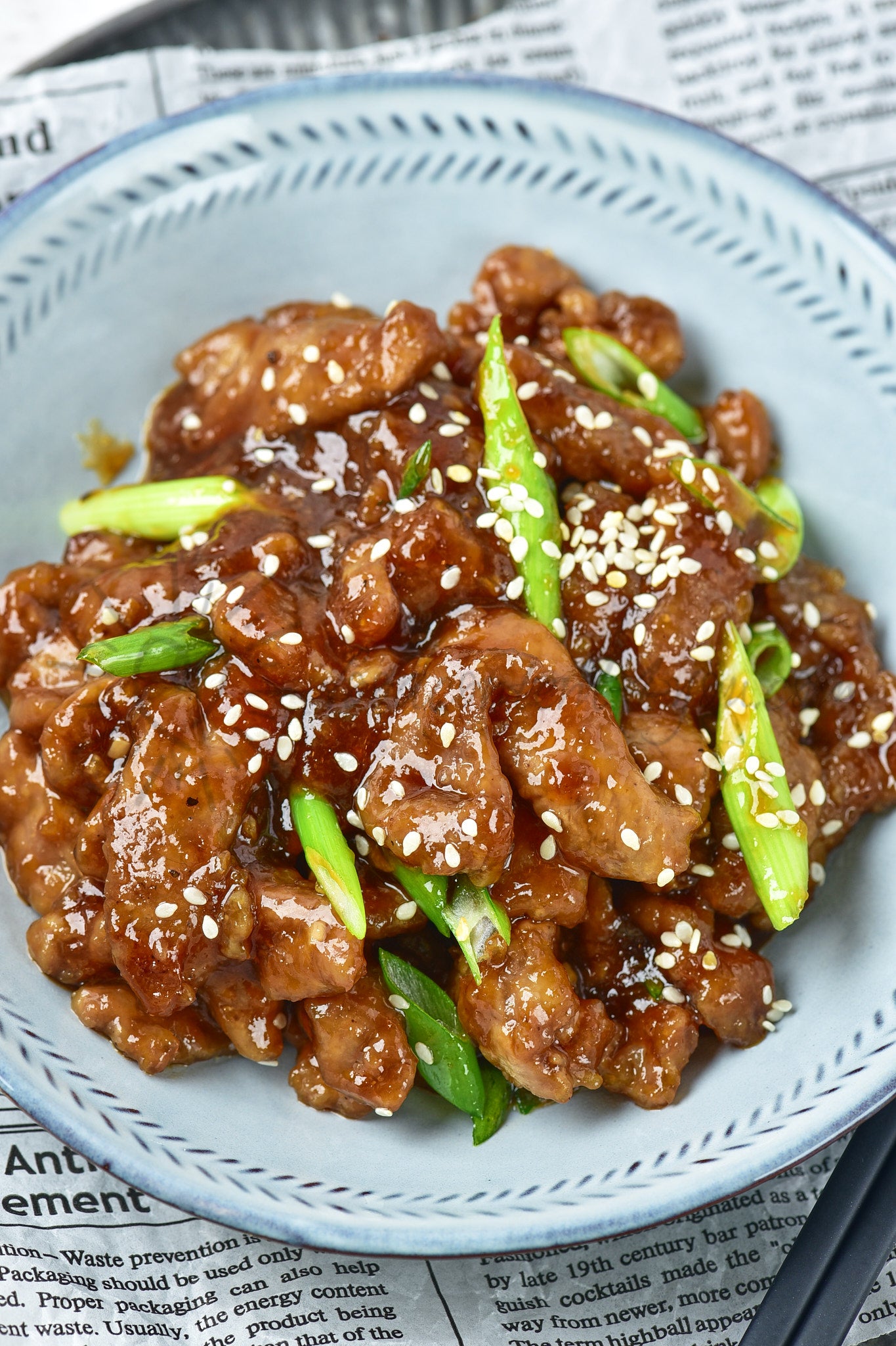 Mongolian Beef - Set 1 of 5