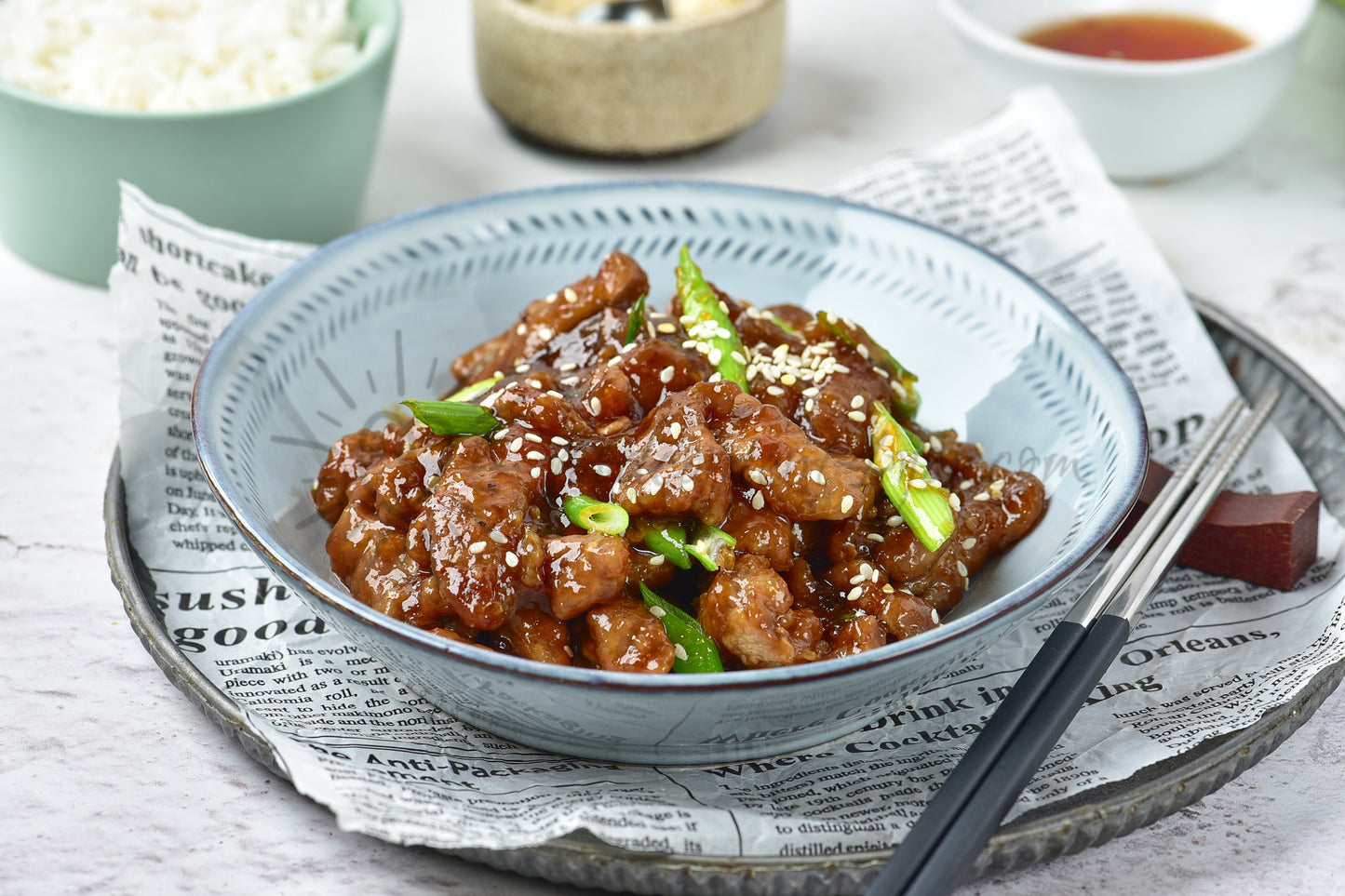 Mongolian Beef - Set 1 of 5
