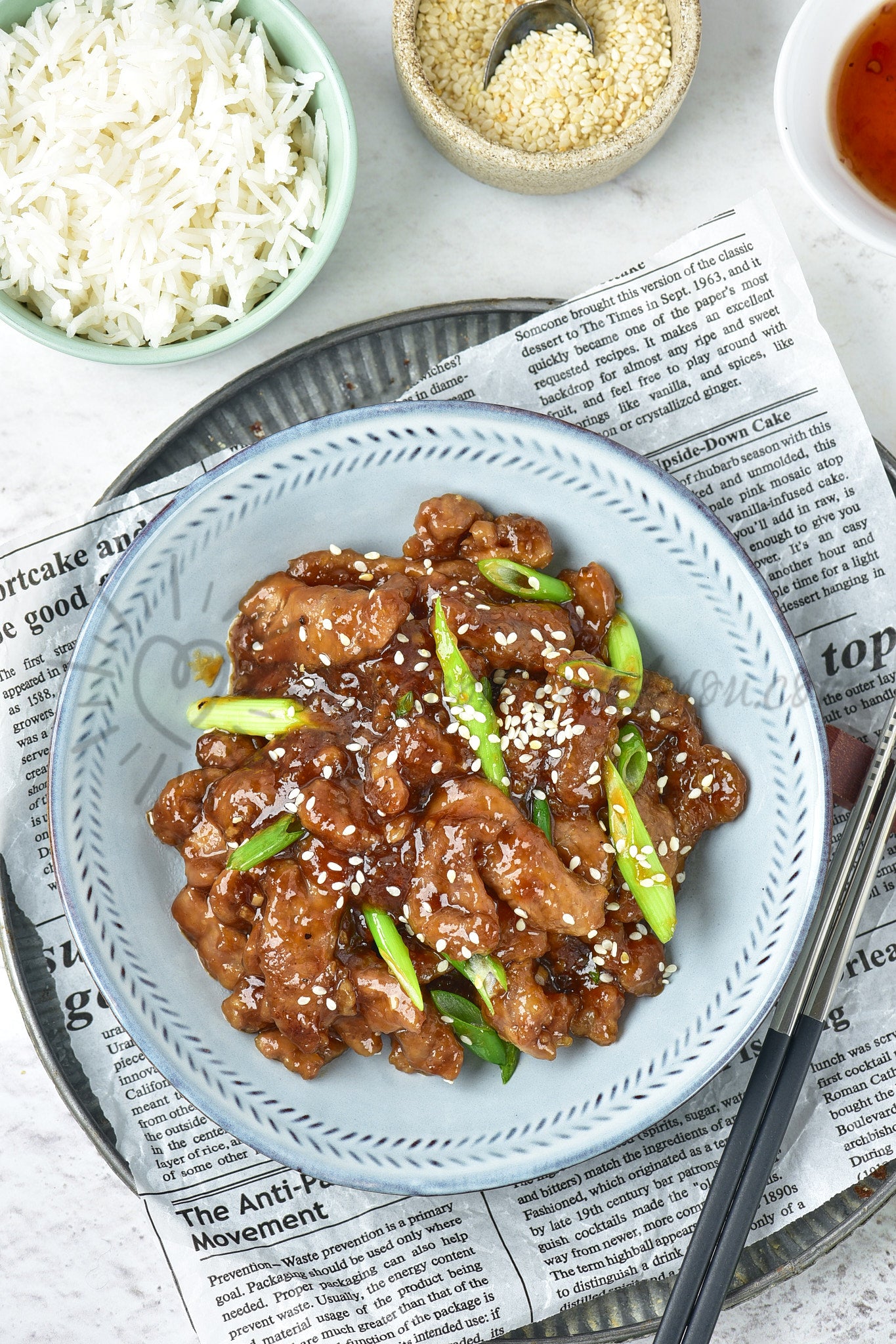 Mongolian Beef - Set 1 of 5