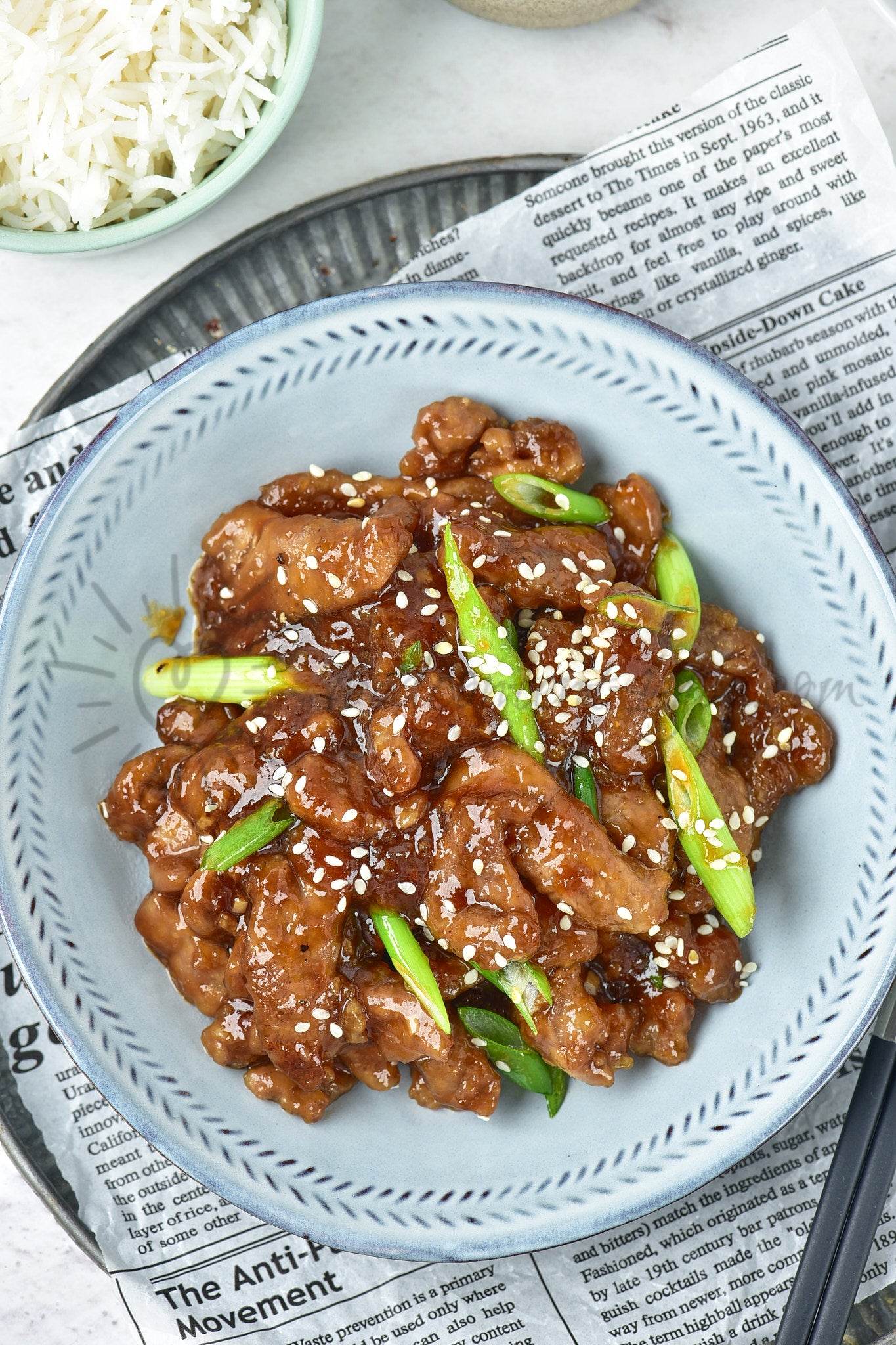 Mongolian Beef - Set 1 of 5